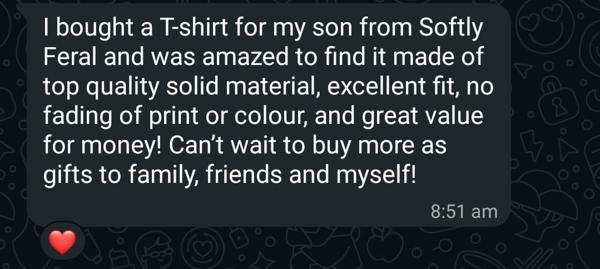 Devika's WhatsApp message