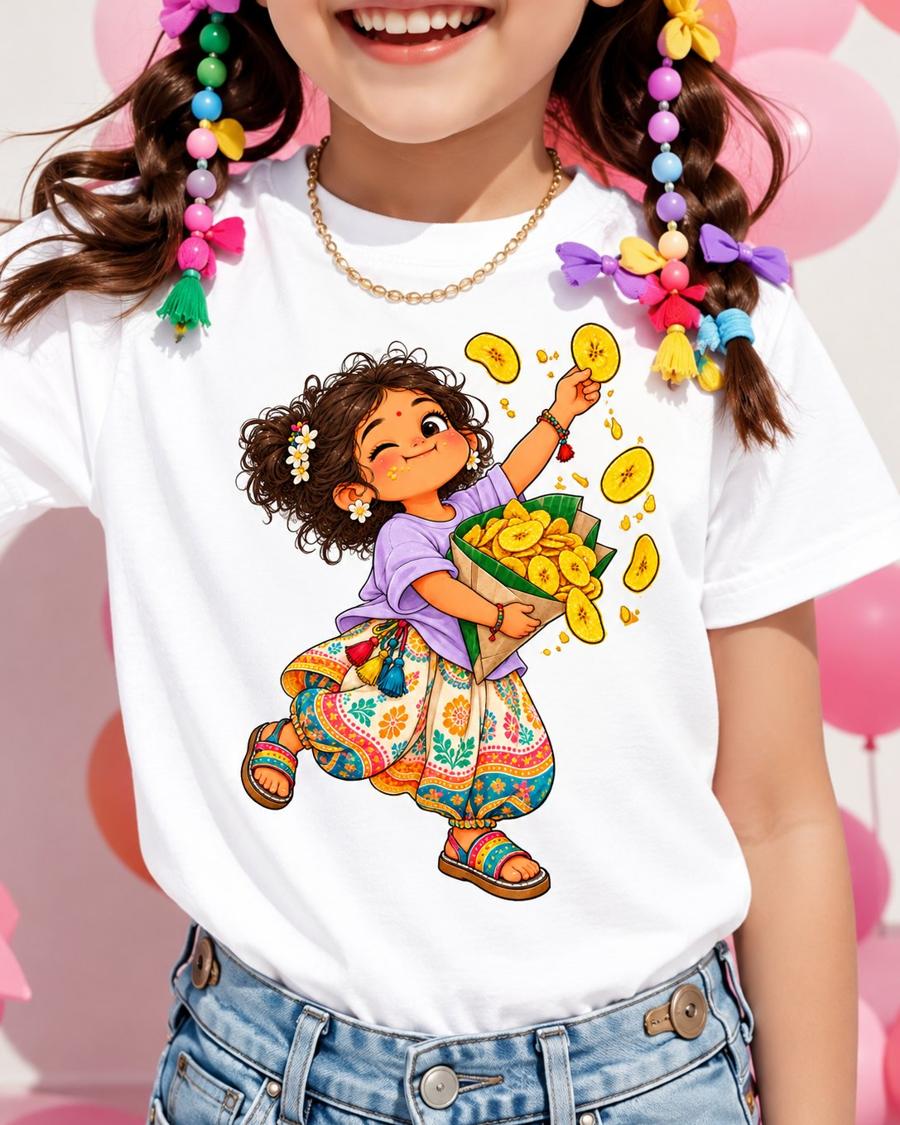 Chips Party Tee tee, worn
