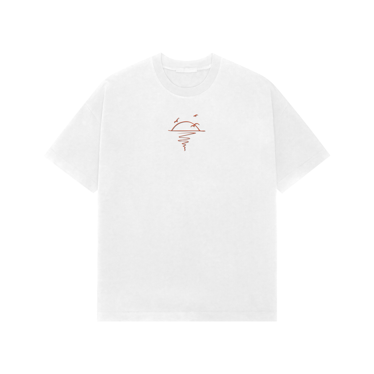 Mounam Tee — White