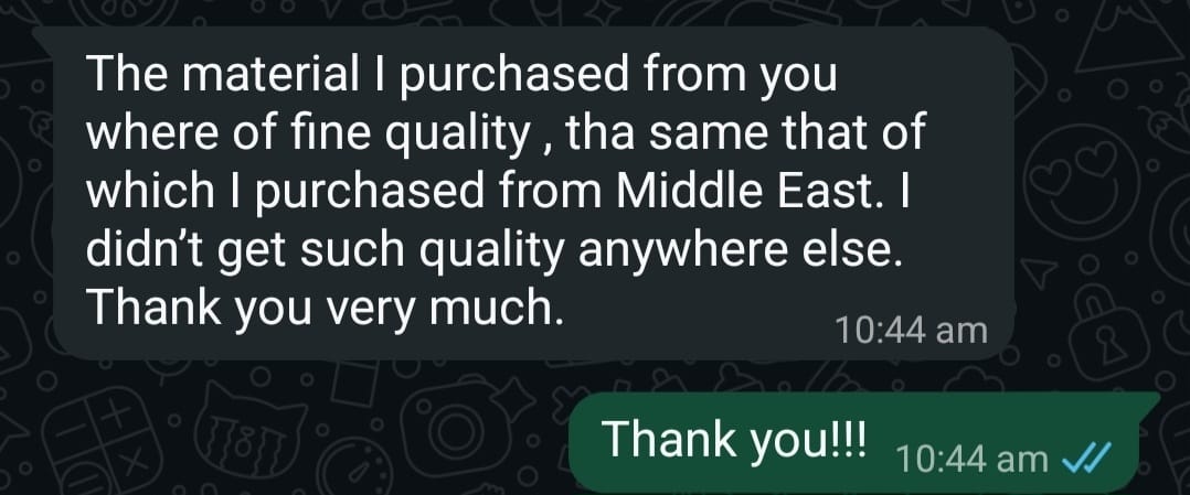 Soumini's WhatsApp message