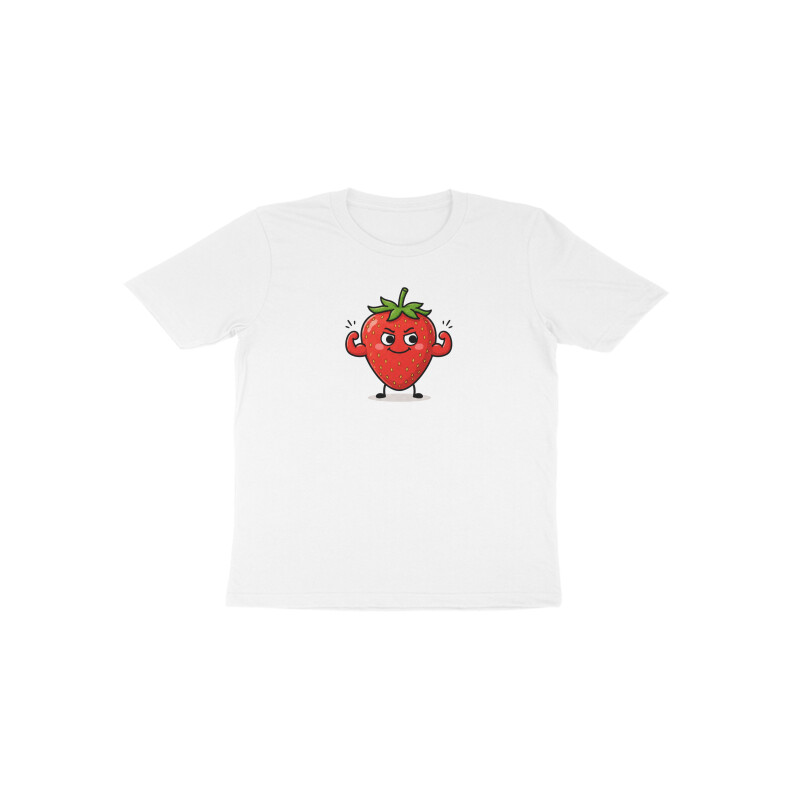 Strawberry Tee — White
