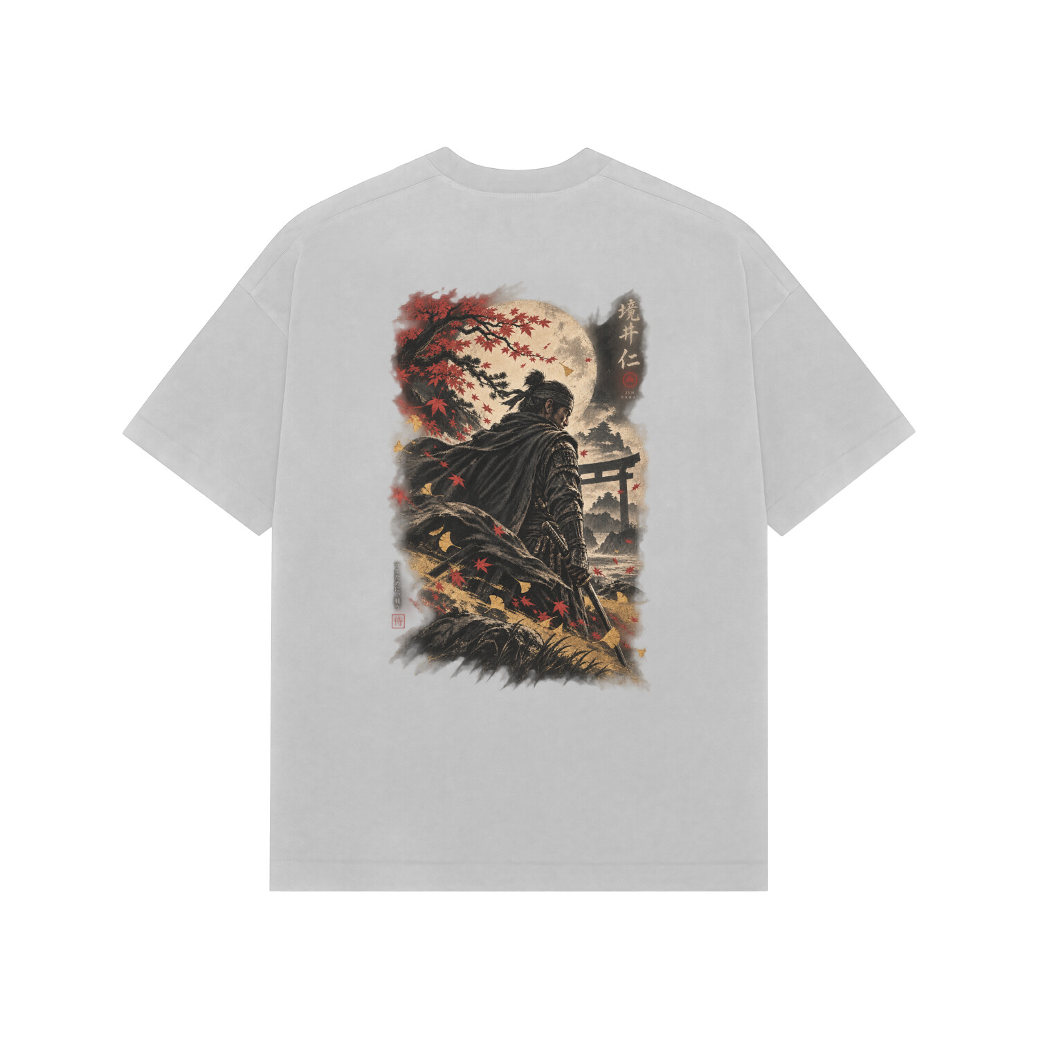 Ghost Tee — Ash Grey