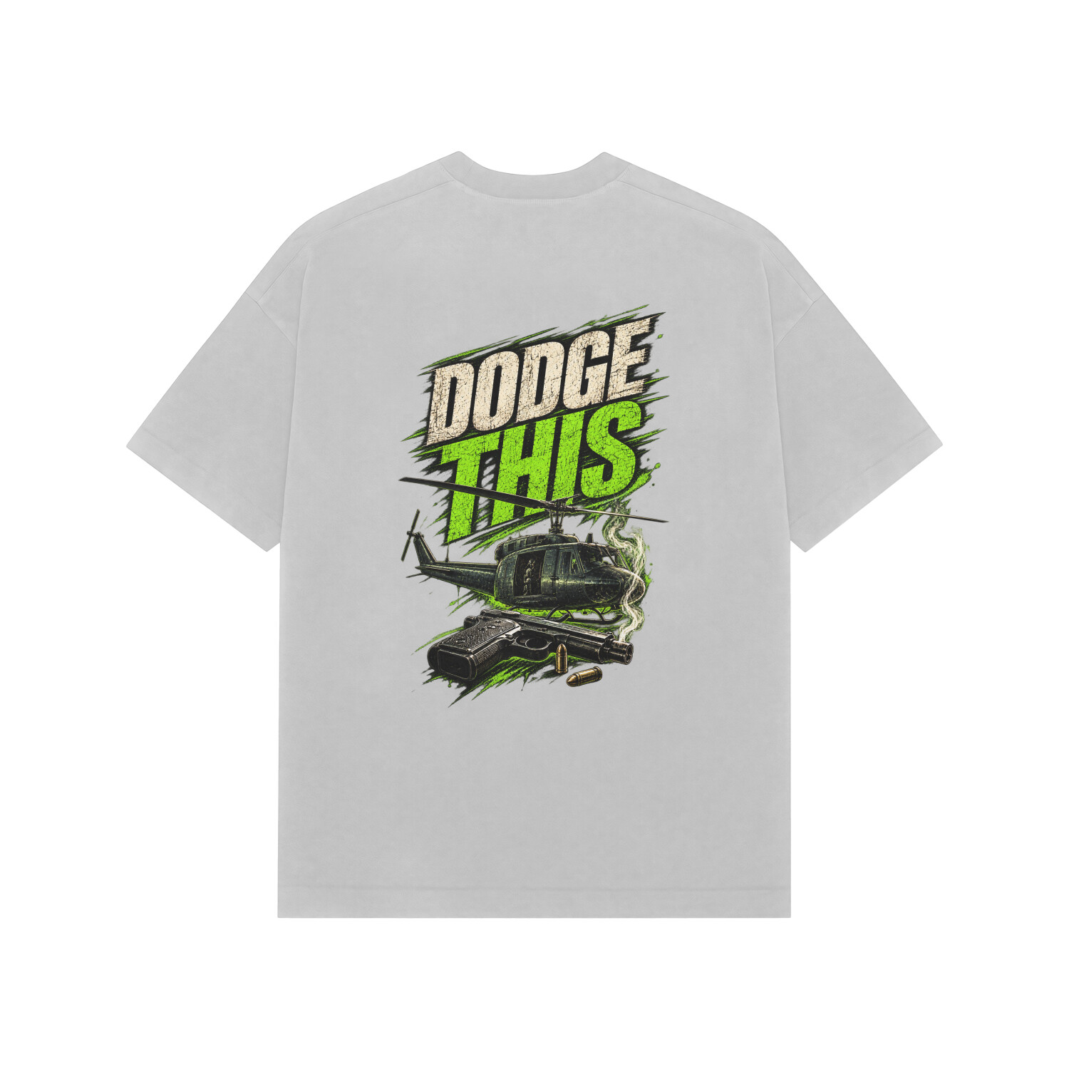 Dodge This Tee — Ash Grey