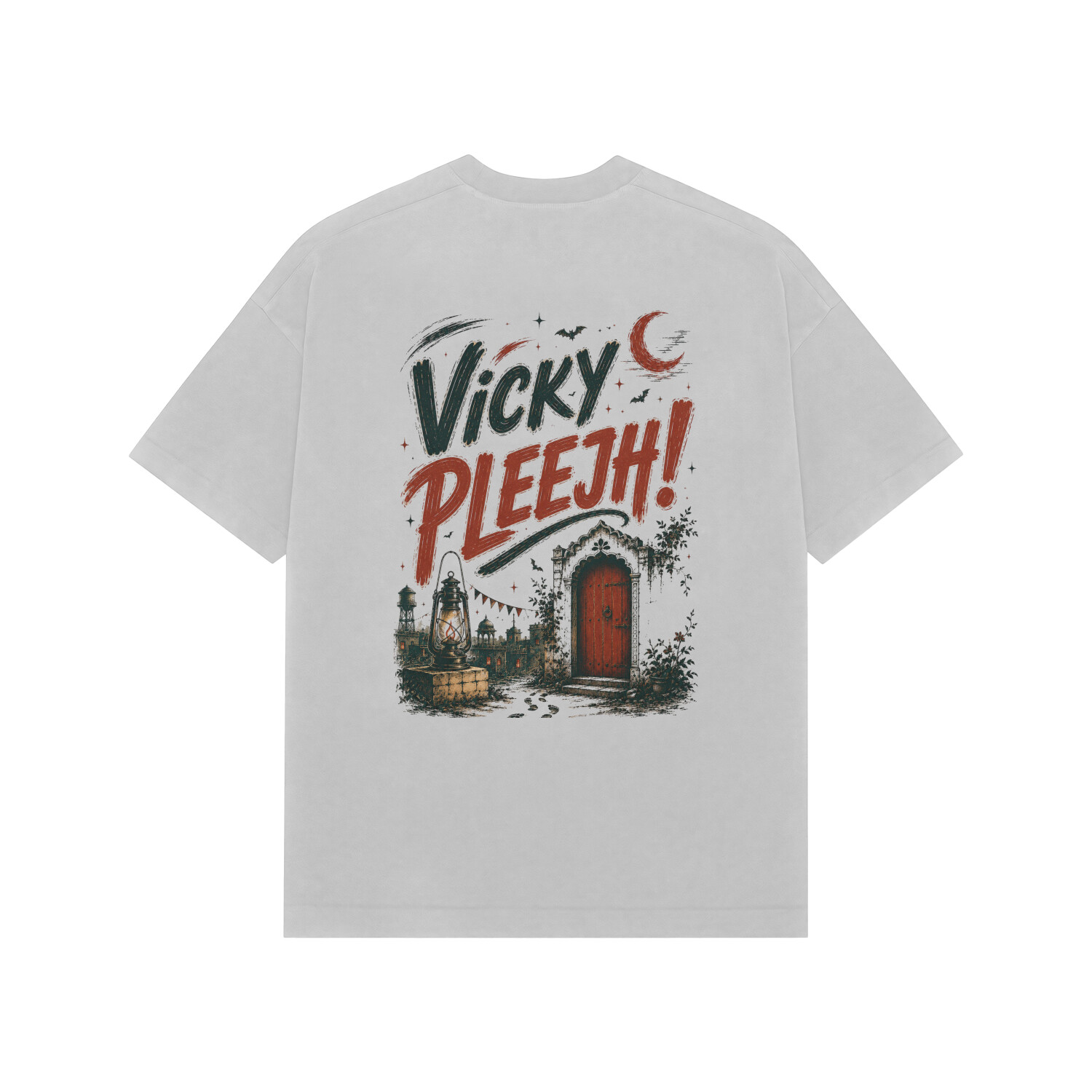 Vicky Pleejh Tee — Ash Grey