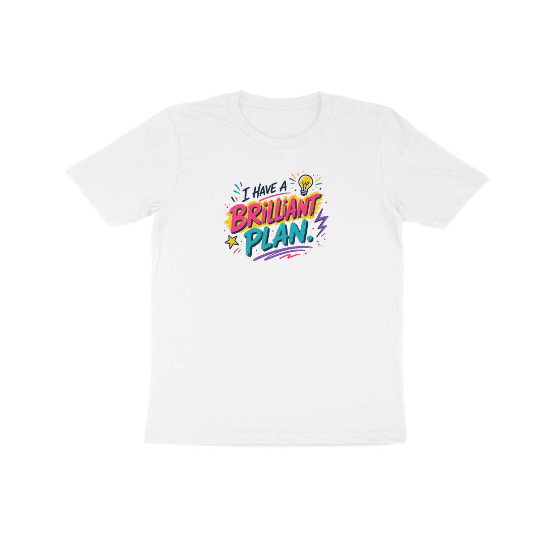 Brilliant Plan Tee — White