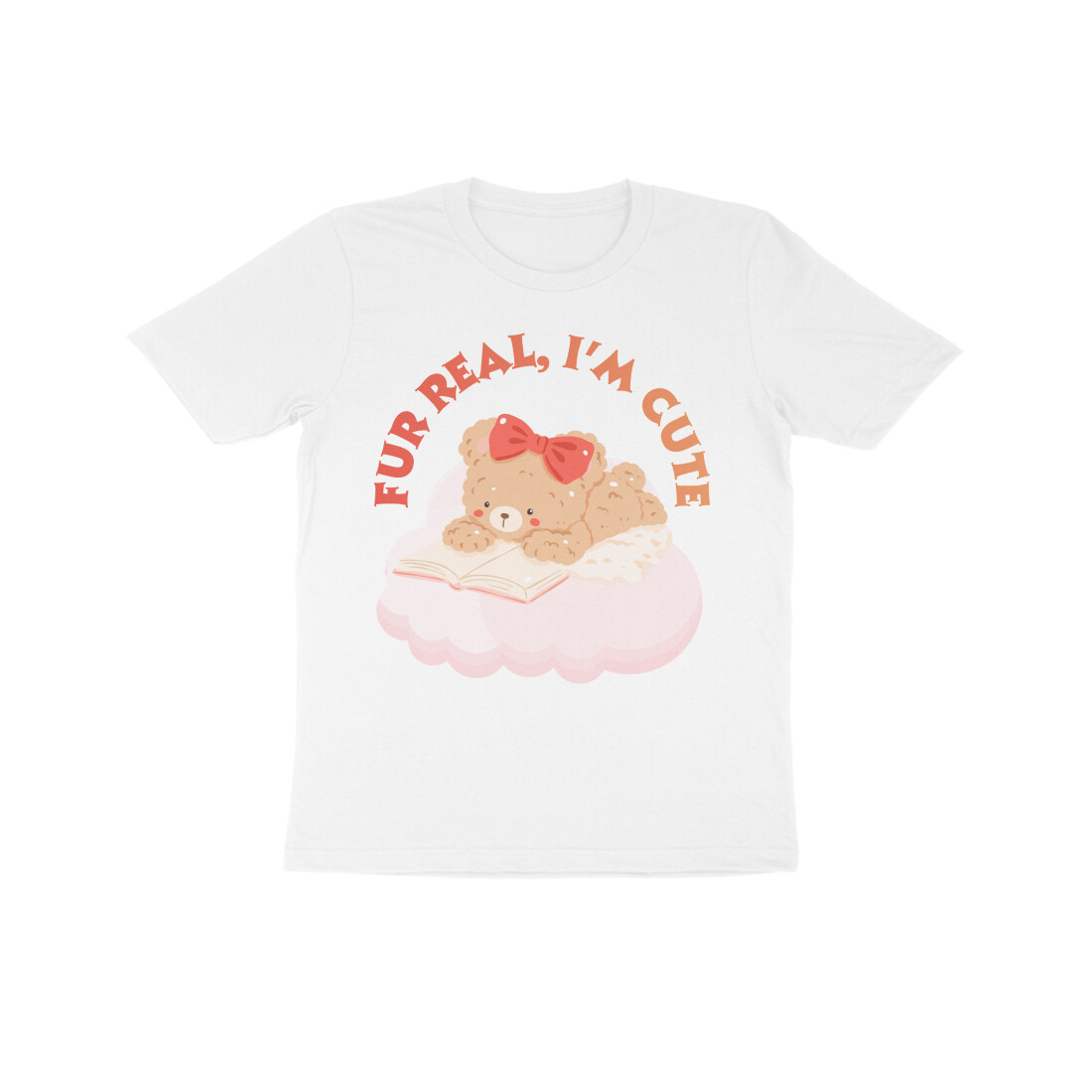 Fur Real Tee — White