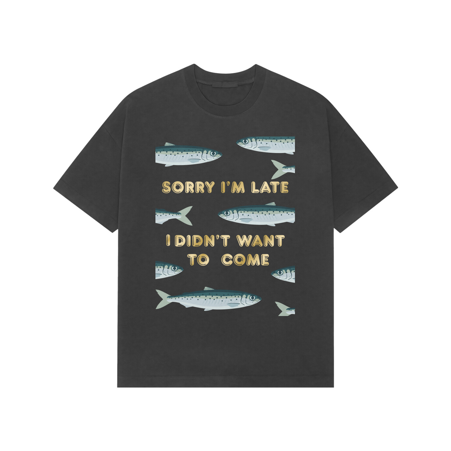 Always Late Tee — Black